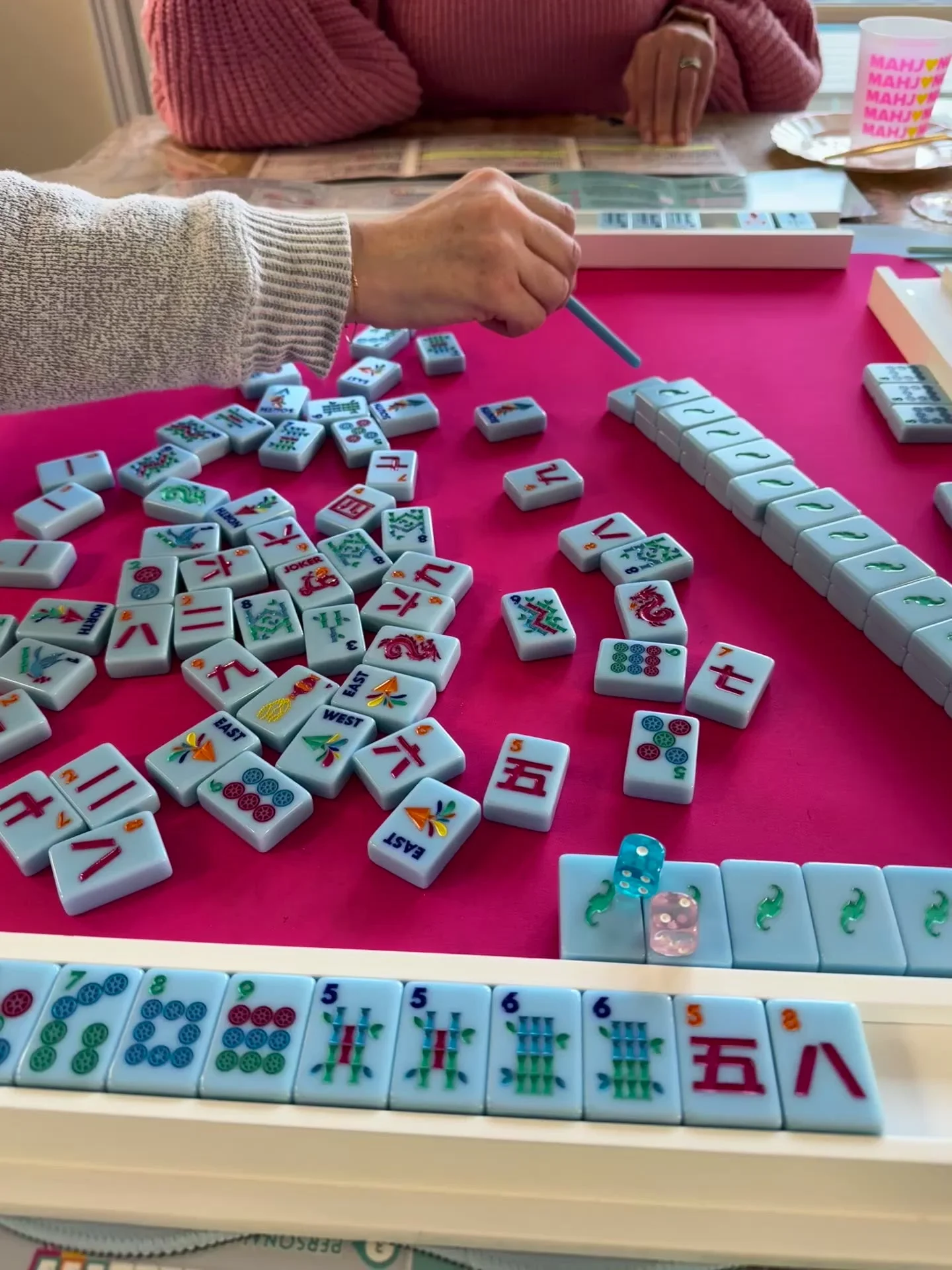 麻将牌展示